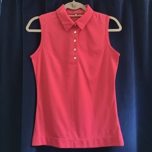 Nike Golf | Pink Sleeveless Polo